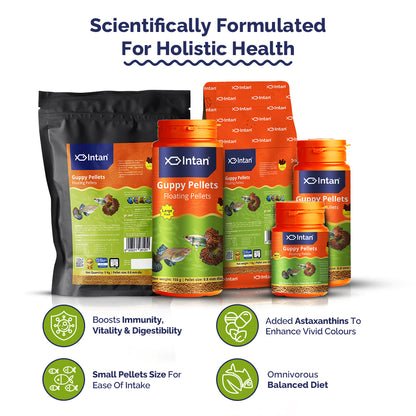 Intan Guppy Pellets - Floating Fish Food